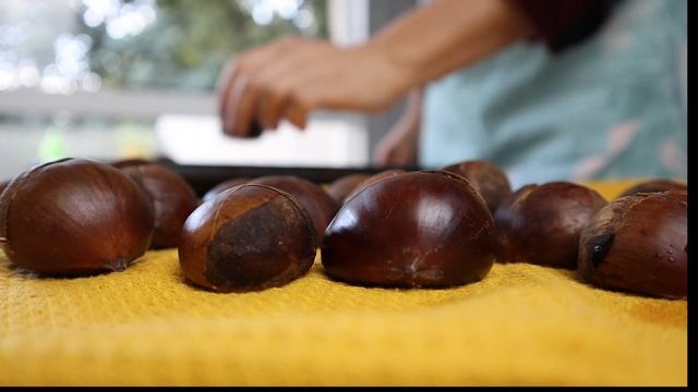 Каштаны в духовке смотреть онлайн