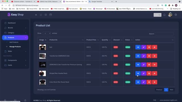 Laravel 8 PHP FrameworkA-Z Build Professional Ecommerce 2021