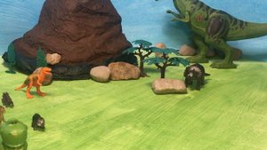 Юрский Мировой Вулкан Динозавров Игрушек для детей