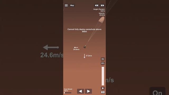 Landing on Mars in SPACE Flight Simulator #short#trending #trend #how #space#spaceflightsimulator