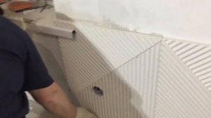 3д панели вырез под розетку и подоконник