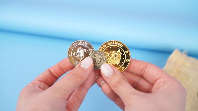 Набор монеток "Гарри Поттер" 3 шт. смотреть онлайн