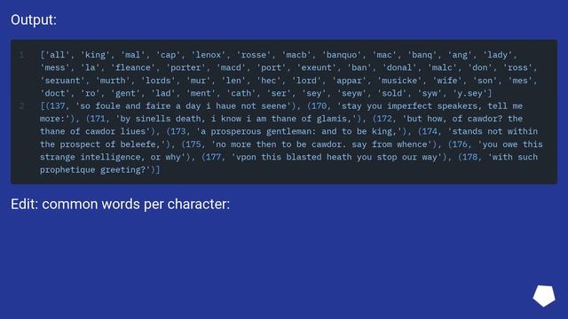 Splitting Macbeth When a Character Speaks смотреть онлайн