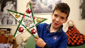 Делаем Огромную ЗВЕЗДУ Украшение на Новогоднюю Елку Подарок на Новый Год 1ЧАСТЬ