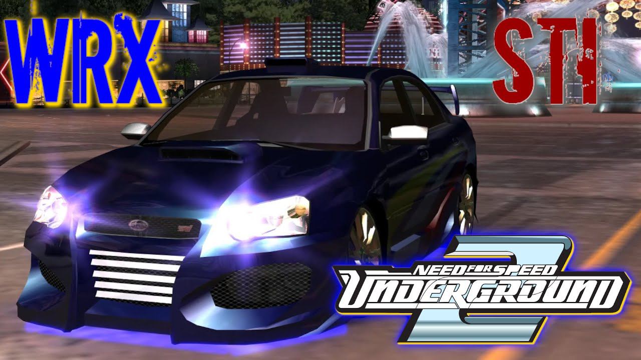 SUBARU WRX STi Stock vs. stage 1,2,3+ nitro Need for Speed Underground 2