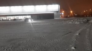 Volkswagen Passat B6 4motion snow drift/Фольксваген Пассат Б6 зимний дрифт на полном приводе