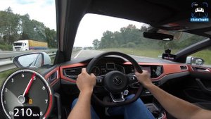 VW Polo GTI 2.0 TSI 200HP DSG TOP SPEED by AutoTopNL