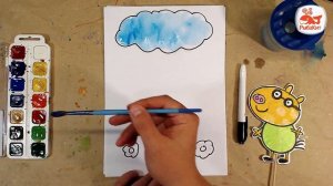 РИСУЕМ для МАЛЫШЕЙ / рисуем дождик