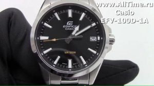 Обзор. Мужские наручные часы Casio Edifice EFV-100D-1A