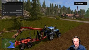 #5. ЗАГОТОВКА ЛЕСА. ПИЛИМ БРЁВНА. FARMING SIMULATOR 17