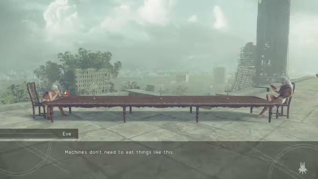 NieR Automata Adam & Eve scene смотреть онлайн