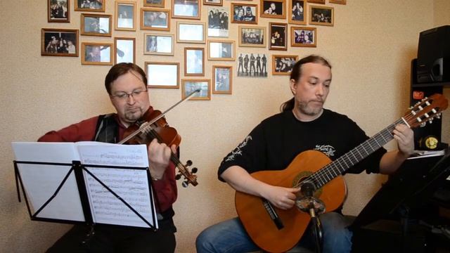 Fernando Sor - Si dices que mis ojos (Duo "Cruzamento") смотреть онлайн