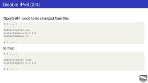 Disable IPv6 on Linux and OpenWRT