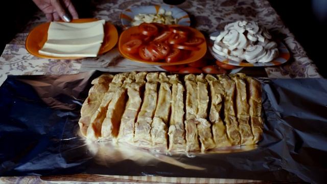 Карбонад фаршированный. Stuffed pork fillet. смотреть онлайн