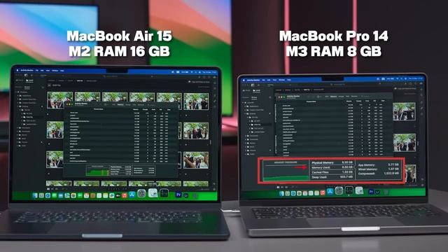 เหมือนโดนหลอก MacBook Pro M3 แรม 8GB สู้ Air M1 M2 แรม 16GB ไม่ได้ !? смотреть онлайн
