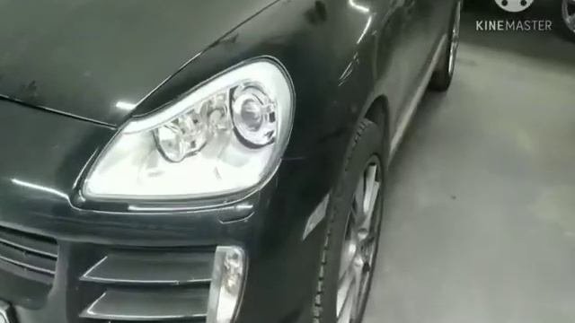 порш кайен. как сделать красивые фары на порше. Porsche Cayenne.