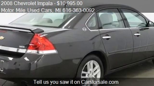 2008 Chevrolet Impala LTZ Sedan for sale in Grand Rapids, MI смотреть онлайн