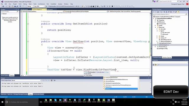 Xamarin Android Tutorial - ListView with Load More Button смотреть онлайн