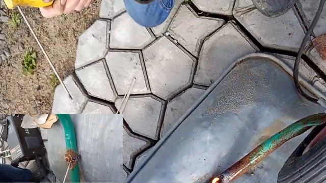 садовая тачка: починка сваркой