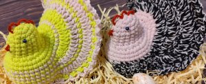 ПАСХАЛЬНАЯ КУРОЧКА крючком / Easter chicken Crochet