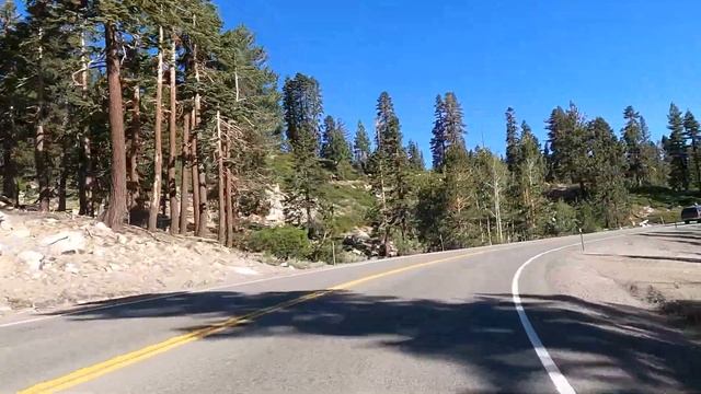 Reno, Nevada to Lake Tahoe (Incline Village, NV) Scenic Mountain Drive in 4K смотреть онлайн