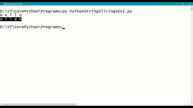 Python String Slicing with Indexes | Python Strings| Python str datatype| Python Slice Operator| #6