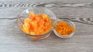 Творожно-апельсиновый кекс