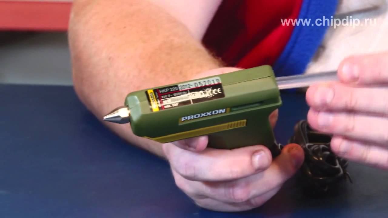 Proxxon. Клеевой пистолет HKP 220