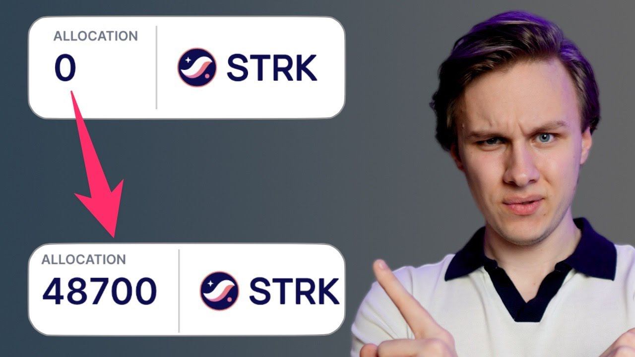 УСПЕЙ ЗАРАБОТАТЬ НА STARKNET STRK