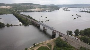 река Сок, Ж/Д мост, Малая Царевщина 29.05.2021