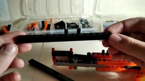 Стреляющий пистолет из Lego technic + tutorial