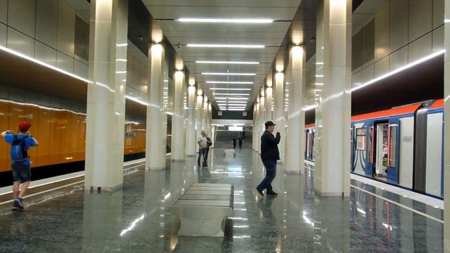 первый участок Некрасовской линии Косино - Некрасовка в день открытия. 3 июня 2019 год