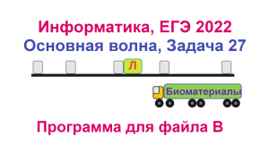 Информатика, ЕГЭ 2022, Задача 27, Вариант 3, Программа для файла B - Эффективный алгоритм, Питон