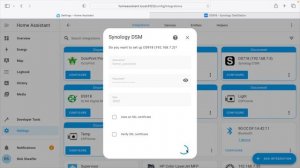 Synology NAS Integration with Home Assistant