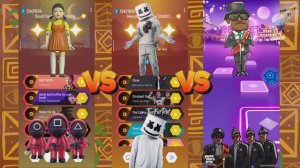 Челлендж Кальмар игра VS Marshmello VS Танец с гробом или GTA 5