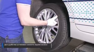 Установка брызговиков камри 70