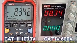 Профессиональный цифровой мультиметр UNI-T UT61E+ (✔️НОВАЯ ВЕРСИЯ)