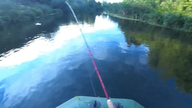 Рыбалка на ПОПЕР И ЛЯГУШКУ в августе! ПОКЛЁВКИ ЕСТЬ! смотреть онлайн