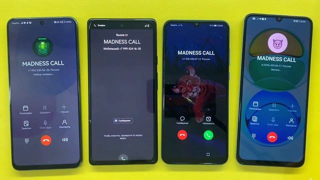 MADNESS INCOMING CALL HONOR 9A Vs Google Pixel 6 / Outgoing Call Huawei Nova Y90 Vs Honor X7a смотреть онлайн