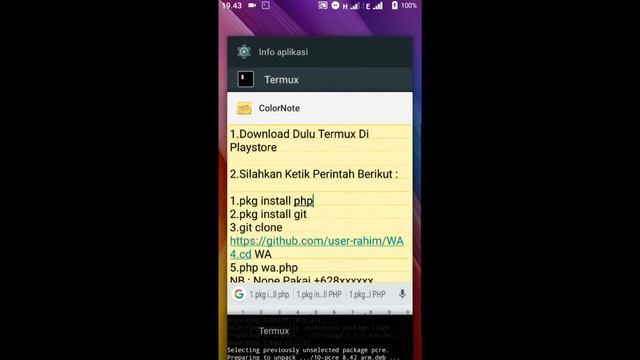Tutorial BOM SMS Dengan Termux Terbaru смотреть онлайн