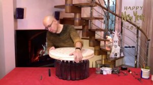 Подставка под елку из бутылок |Мастер-класс от автора.  DIY