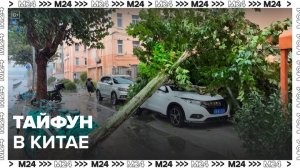 Тайфун в Китае привел к отмене более 1,5 тысячи рейсов - Москва 24