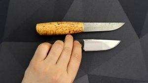 ДАМАСК режет? Северная Корона Matti нож