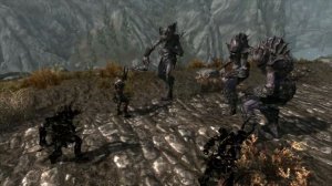 Skyrim: 3 Lurker Vindicators Vs 3 Draugr Death Overlords