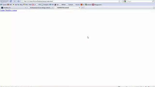 Dreamweaver tutorial  Adding a Javascript pop up box