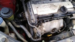 Работа двигателя Hyundai Getz 2007 1.4 G4EE AT