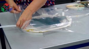 Вакуумная инфузия на примере фризби