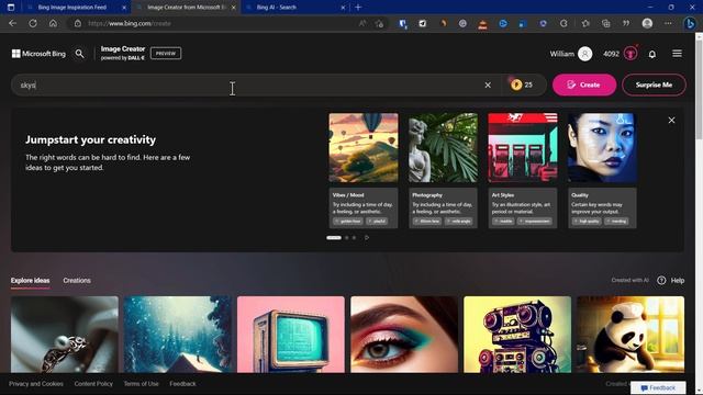 How to create AI Images using Bing AI Image Create смотреть онлайн