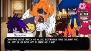 Afton family meets poppy playtime Bosses and player// fnafxpoppy playtime // 900 special //