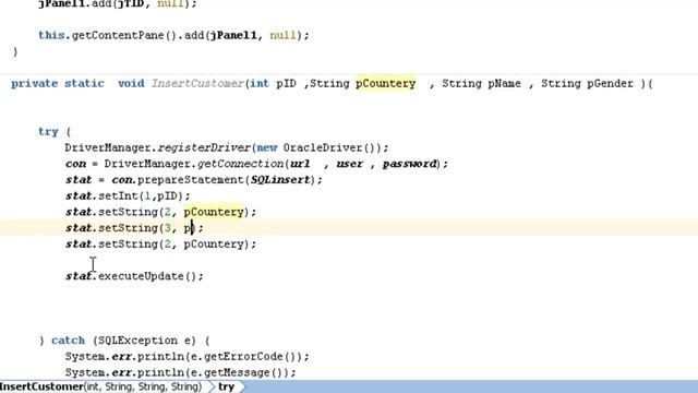 j2se126- build java GUI Database Application смотреть онлайн